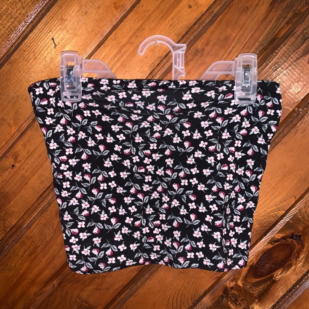 Floral American Eagle Bandeau Top